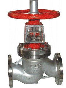 氧气专用法兰截止阀 FLANGED GLOBE VALVE FOR OXYGEN USE YJ41H-16P