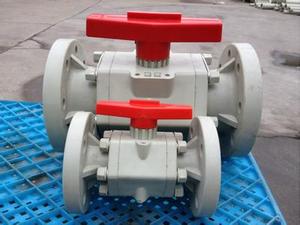 塑料法兰球阀 PPH FLANGED BALL VALVE