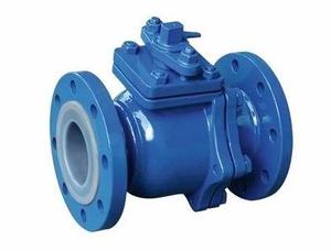铸钢法兰式衬氟球阀 CS FLANGED PTFE LINED BALL VALVE Q41F4-16C