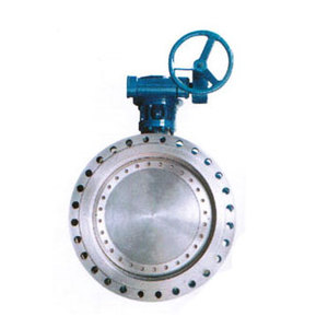 蜗轮三偏心法兰蝶阀 HAND WHEEL  TRI-ECCENTRIC Flanged Butterfly Valve  D343H