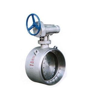 蜗轮三偏心焊接式蝶阀 HAND WHEEL  TRI-ECCENTRIC BUTT-WELDING Butterfly Valve  D643H